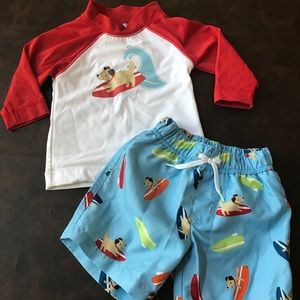 3-6 months Gymboree swimsuit